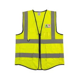 A large number of custom-made fluorescent yellow reflective industrial vests, road-type reflective vests, business card sets, Highways Department, zipper open chest reflective vests D365 A large number of custom-made fluorescent yellow reflective industrial vests, road-type reflective vests, business card sets, Highways Department, zipper open chest reflective vests D365